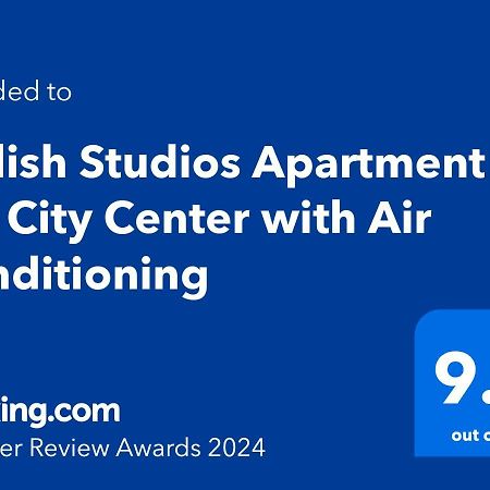 Stylish Studios Apartment In The City Center With Air Conditioning Budapešť Exteriér fotografie